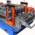 Heavy duty two wave highway guardrail machine